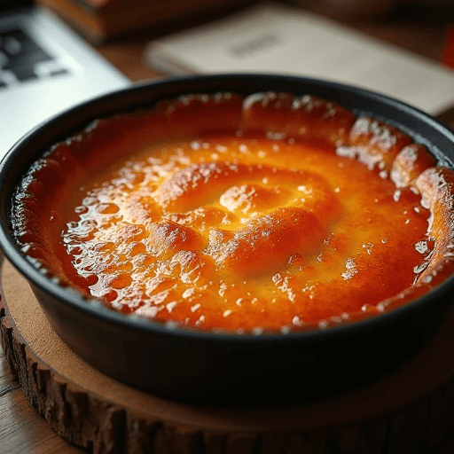 Crab Brûlée with caramelized crust