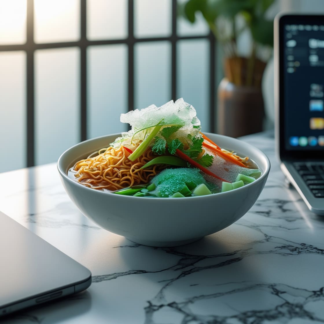 An assortment of delicious frozen Chinese food options, including dumplings, stir-fries, and noodle dishes, ready to be cooked for a quick meal.